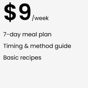 (Weekly Plan)